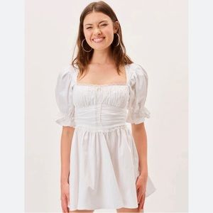 For Love and Lemons Carey Mini Dress